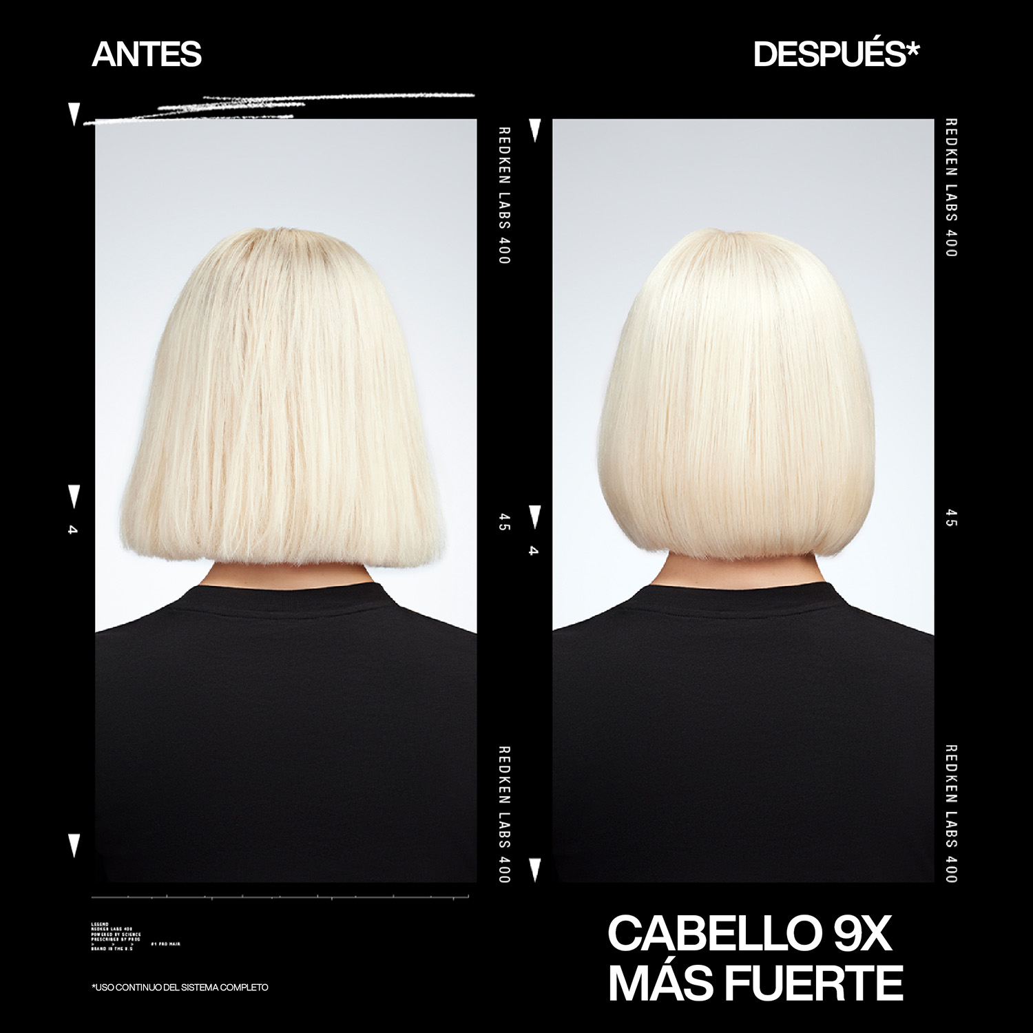 REDKEN SÉRUM 24/7 DÍA Y NOCHE ACIDIC BONDING CONCENTRATE (SERUM SIN ENJUAGUE PARA CABELLO DAÑADO CON ÁCIDO CÍTRICO)